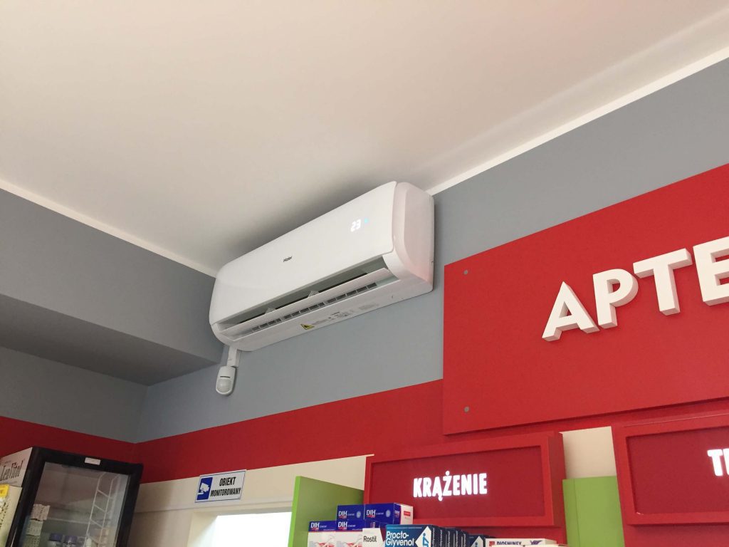klimatyzacja w aptece